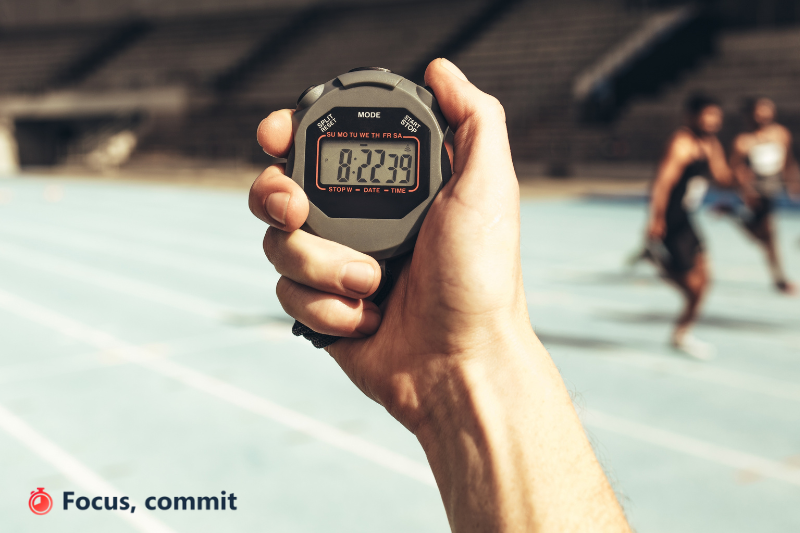 14. Keep track of your time