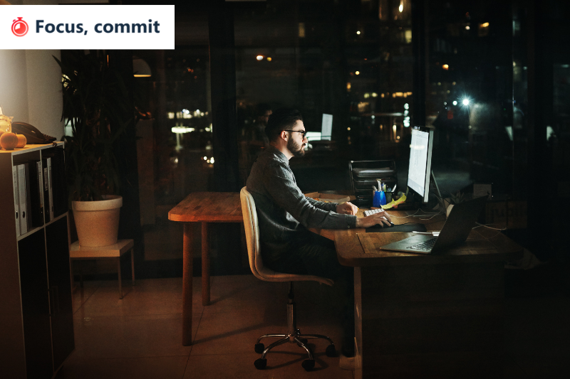 Have a dedicated workspace.